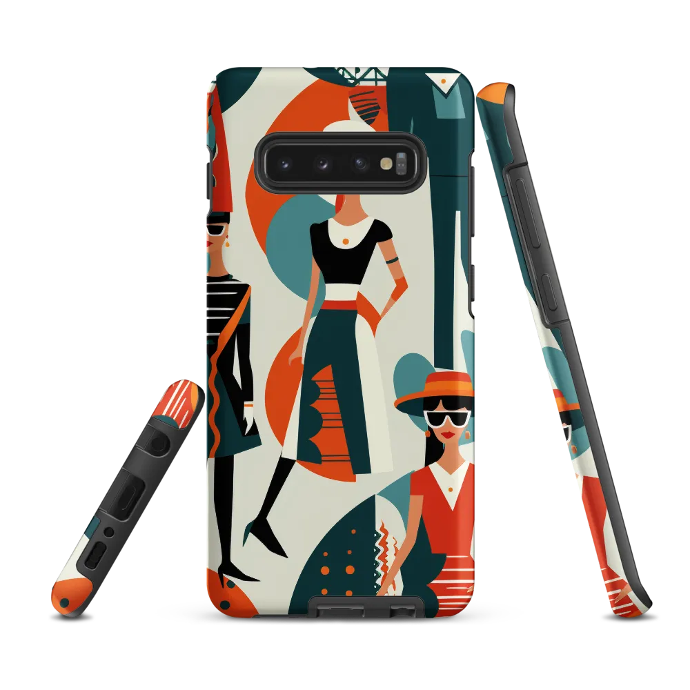 Chic Figures in Pop Art