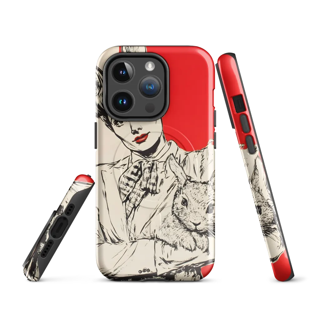 Whimsical Elegance: The Rabbit Lady