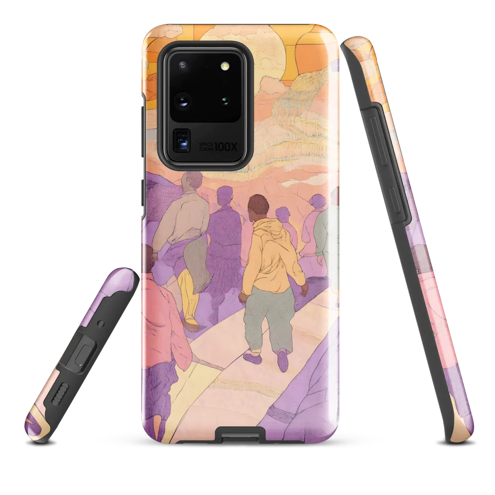 Journey Towards the Horizon | Phone Case |  S20 Ultra | Tough Case | Glossy