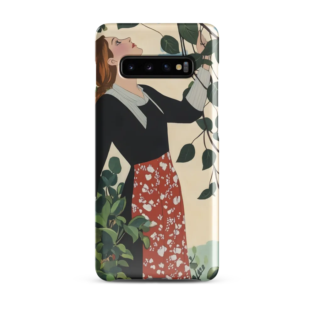 A Moment of Reflection | Phone Case |  S10 Plus | Snap Case | Glossy