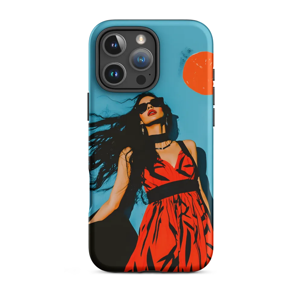 Sunset in Fashion: A Modern Portrait