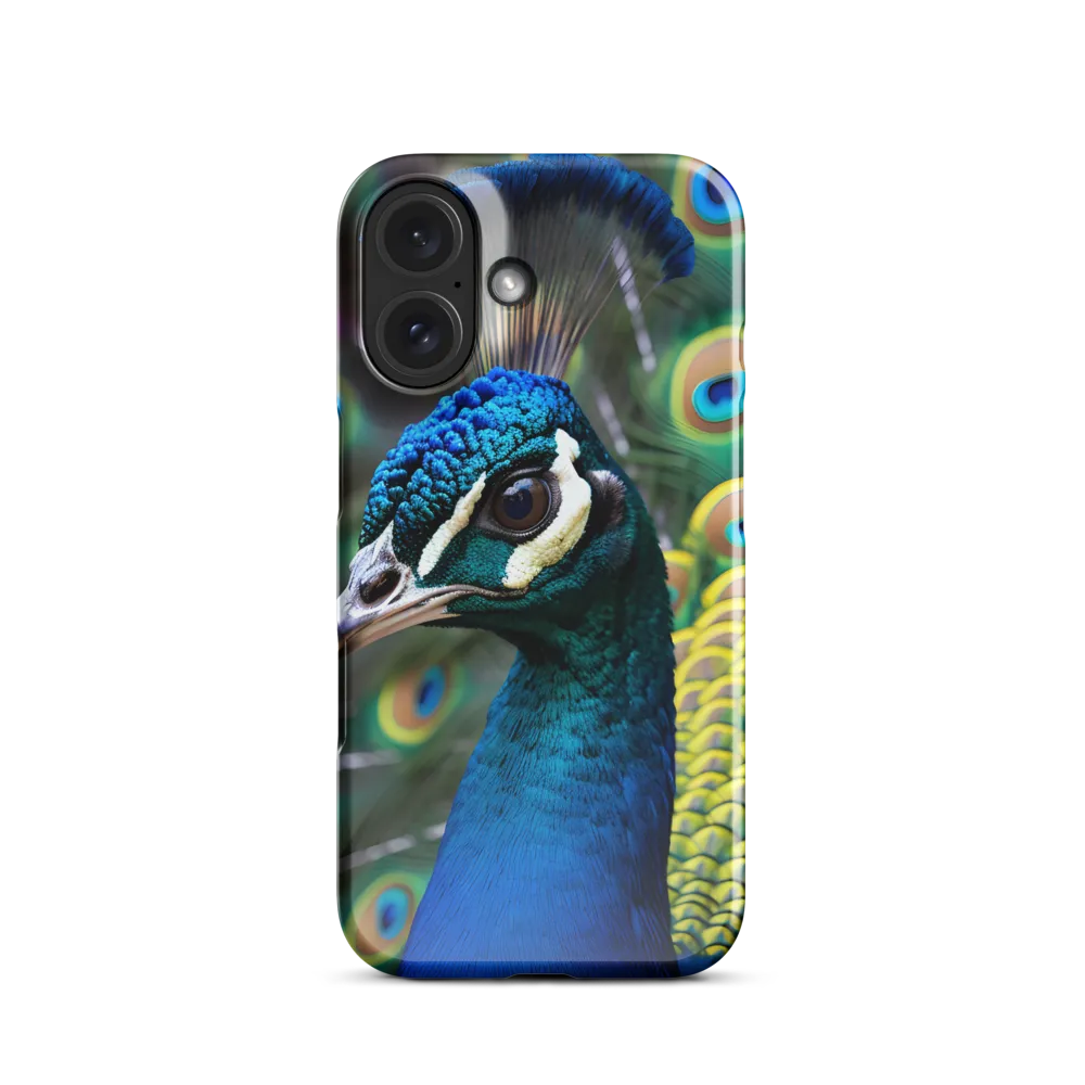 Regal Plumage: The Peacock's Splendor | Phone Case |  16 | Snap Case | Glossy