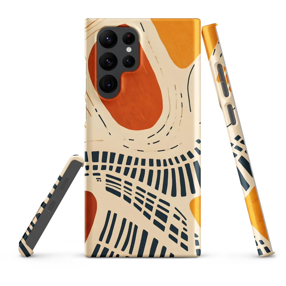 Urban Patterns in Harmony | Phone Case |  S22 Ultra | Snap Case | Matte