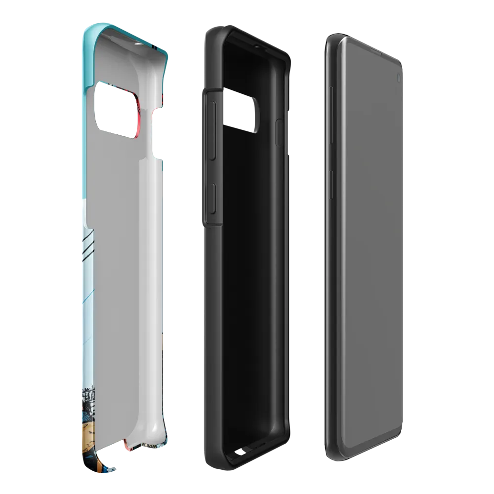 Resilience on the Urban Path | Phone Case |  S10 Plus | Tough Case | Glossy