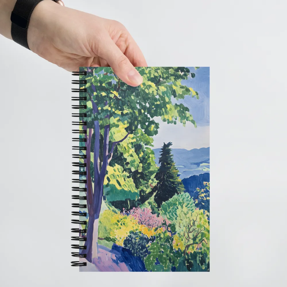 Tranquil Oasis in Nature | Spiral Notebook