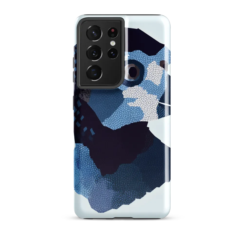 Mosaic Falcon in Blue