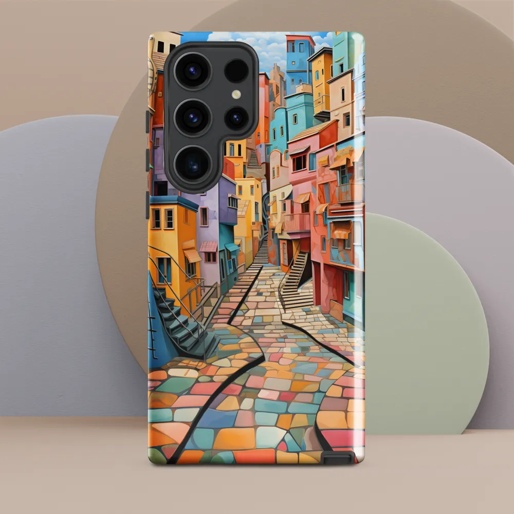 Vibrant Cityscape: A Kaleidoscope of Colors