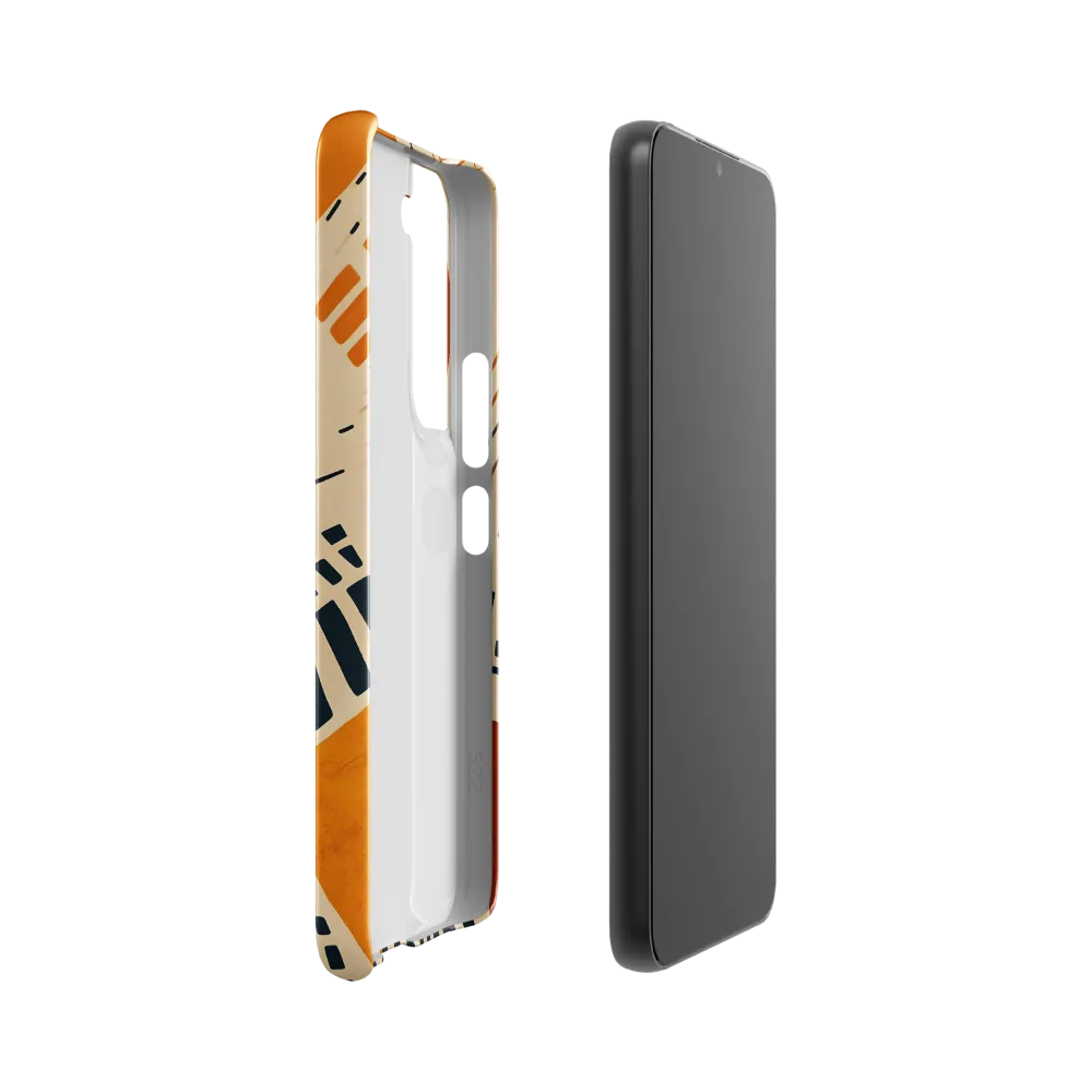 Urban Patterns in Harmony | Phone Case |  S22 | Snap Case | Glossy