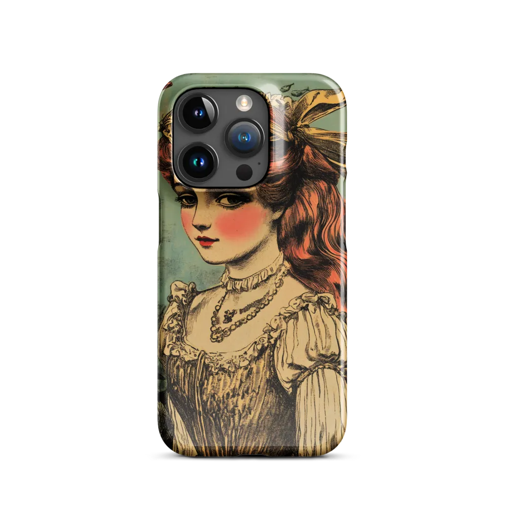 Elegance Beneath the Waves | Phone Case |  15 Pro | Snap Case | Glossy