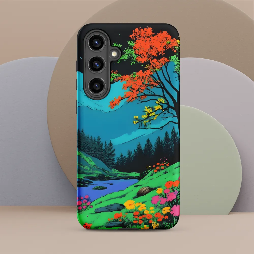 Neon Dreams: A Vibrant Landscape
