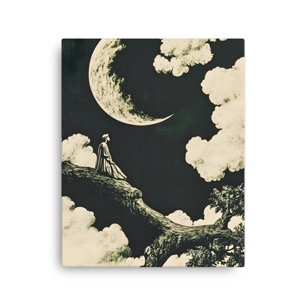 Whispers of the Moon | Thin Canvas | 16″×20″