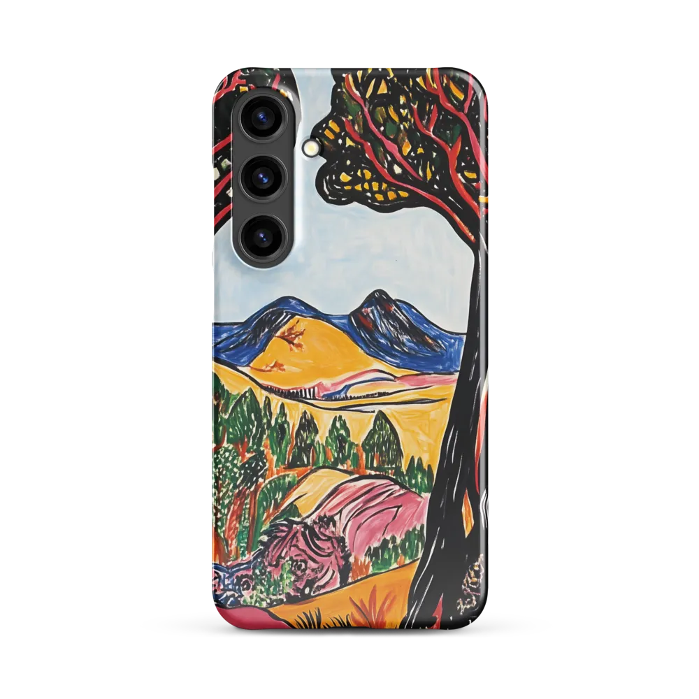 Vibrant Nature's Embrace | Phone Case |  S24 Plus | Snap Case | Glossy