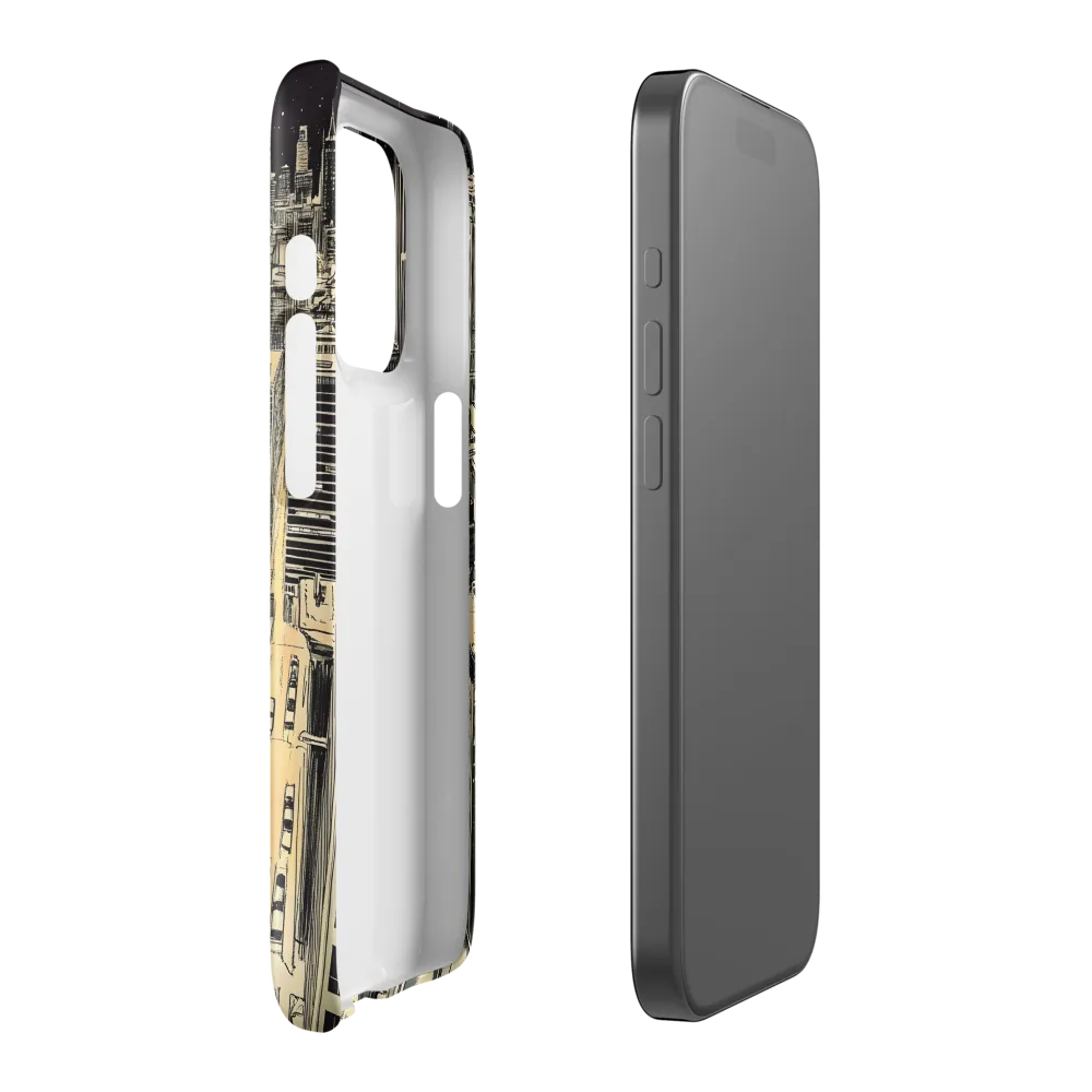 Nostalgia of the City at Night | Phone Case |  15 Pro | Snap Case | Glossy