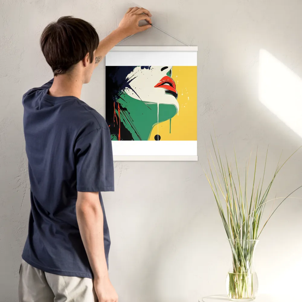 Bold Reflections: A Pop Art Portrait