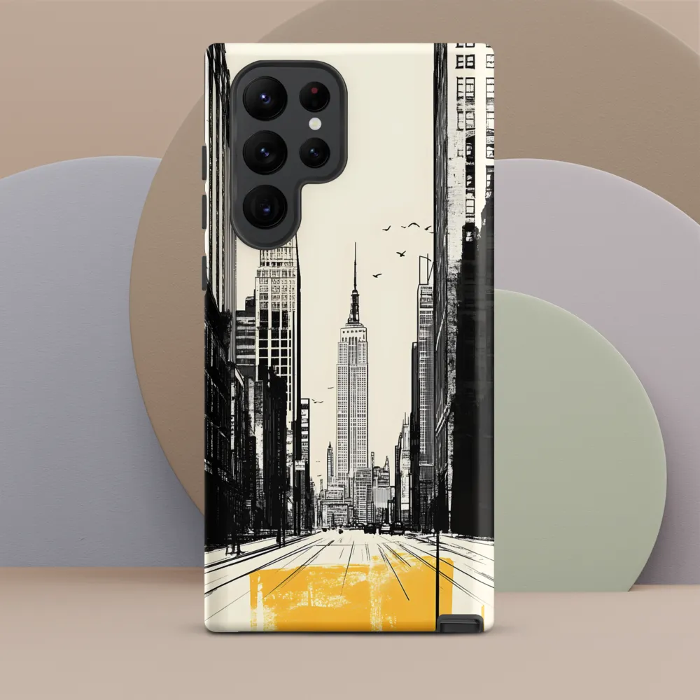 Urban Serenity: Empire State Reflection
