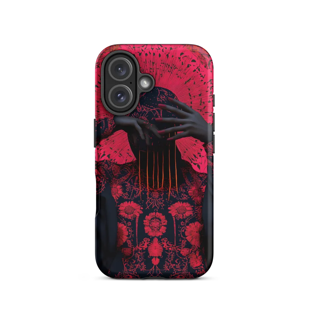 Floral Enigma | Phone Case |  16 | Tough Case | Matte