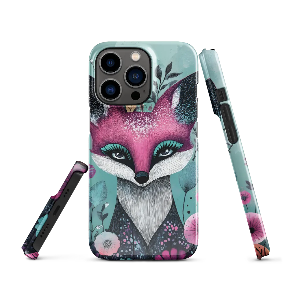 Whimsical Fox Among Blossoms