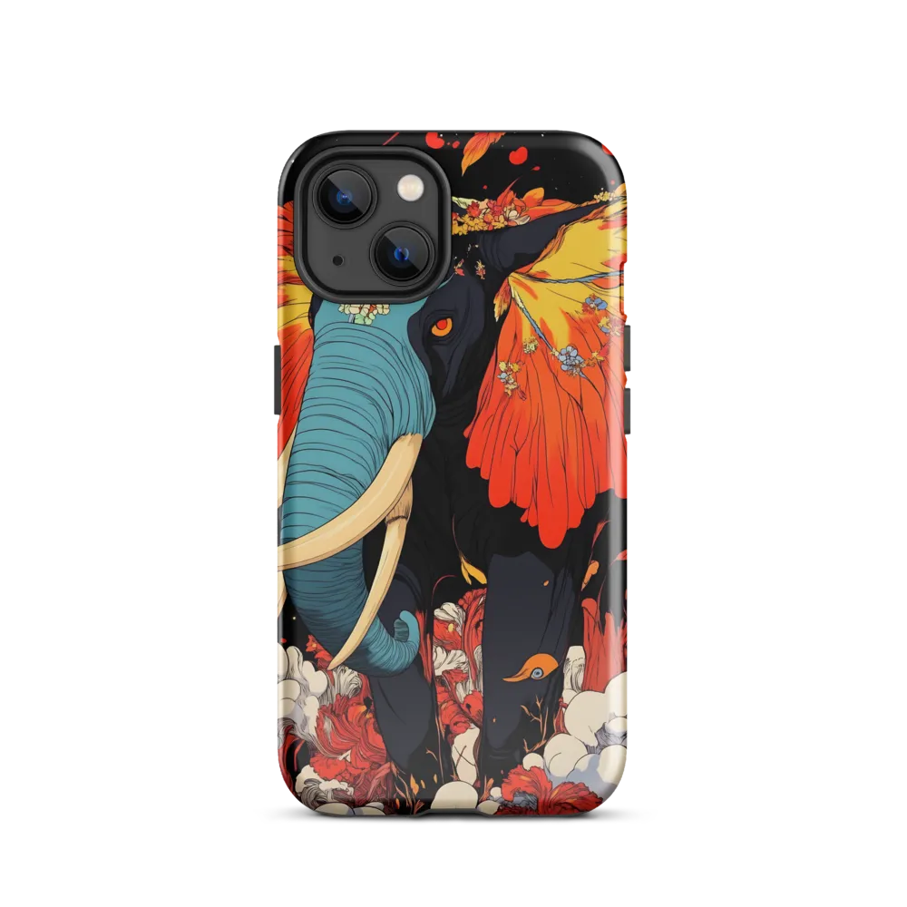 Majesty of the Floral Elephant | Phone Case |  13 | Tough Case | Glossy