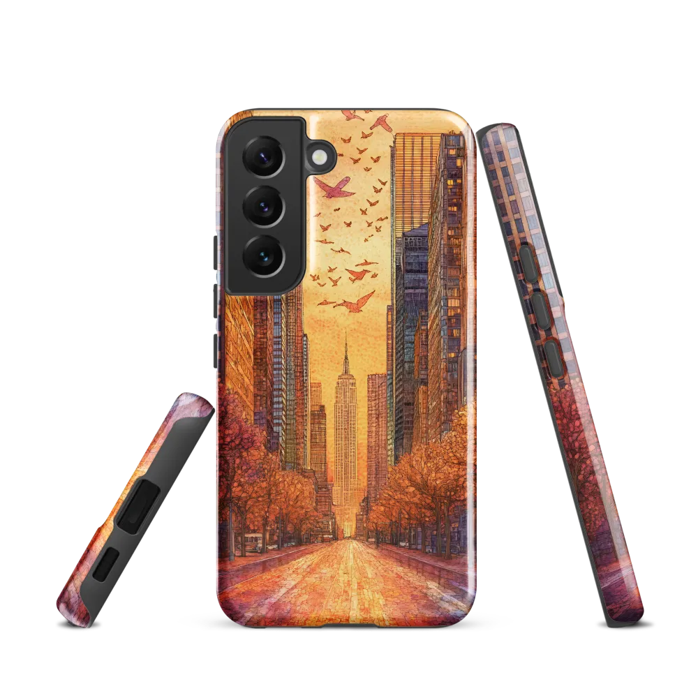 Urban Serenity at Dusk