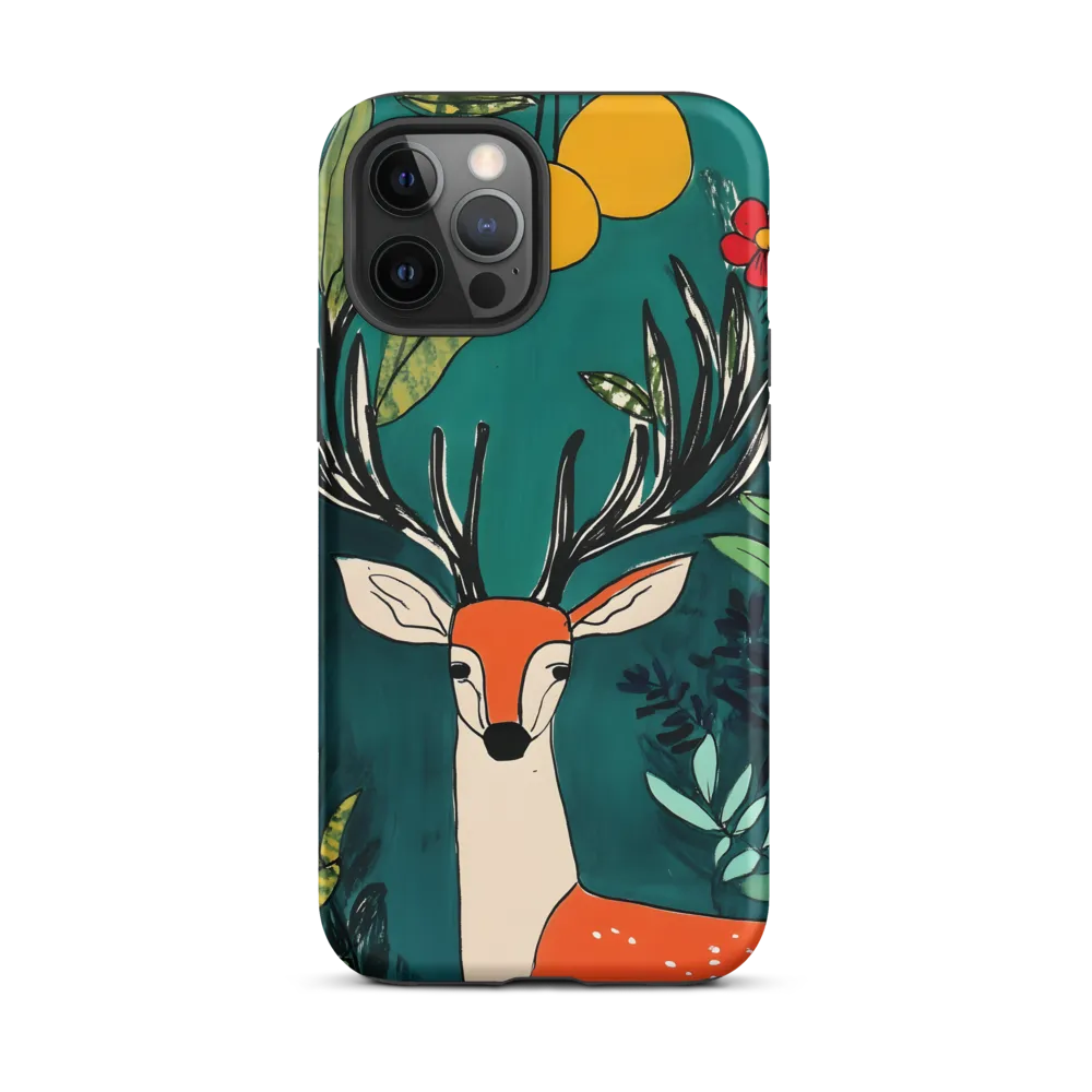 Nature's Embrace: The Majestic Deer | Phone Case |  12 Pro Max | Tough Case | Matte