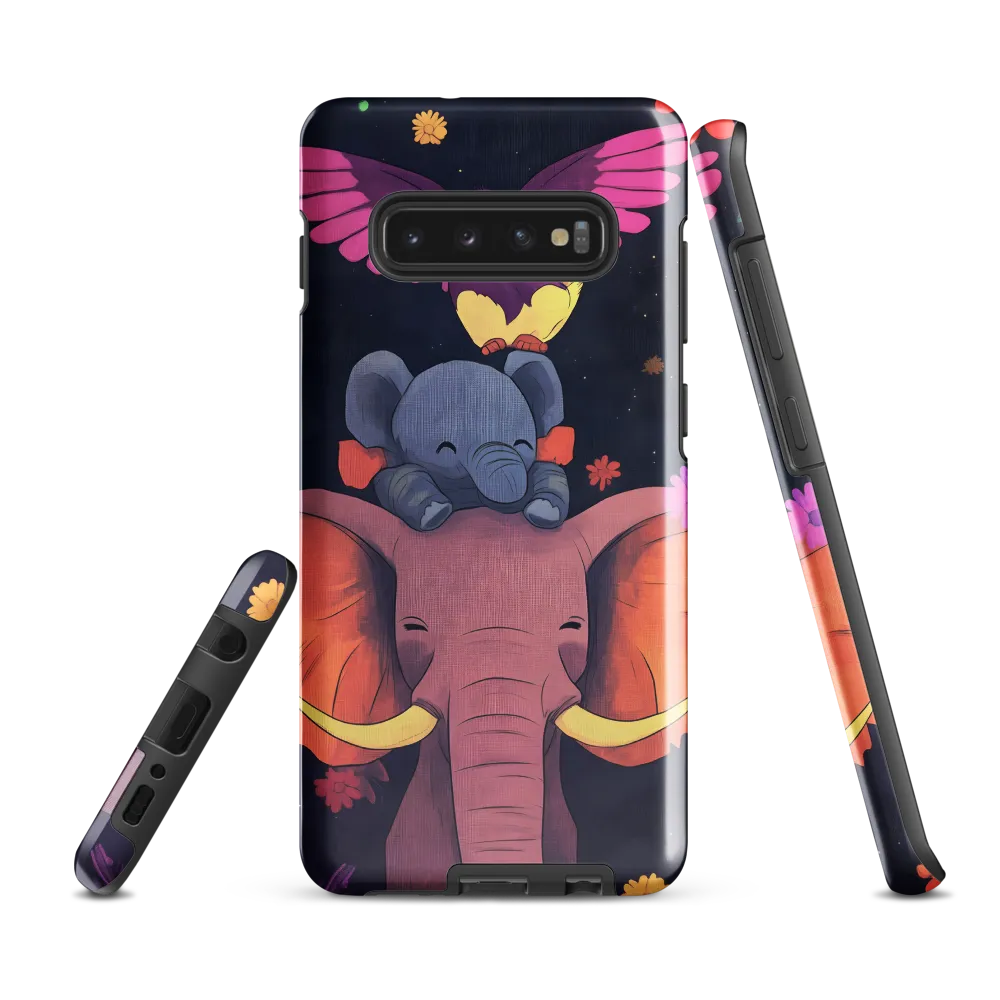 A Whimsical Friendship | Phone Case |  S10 Plus | Tough Case | Glossy