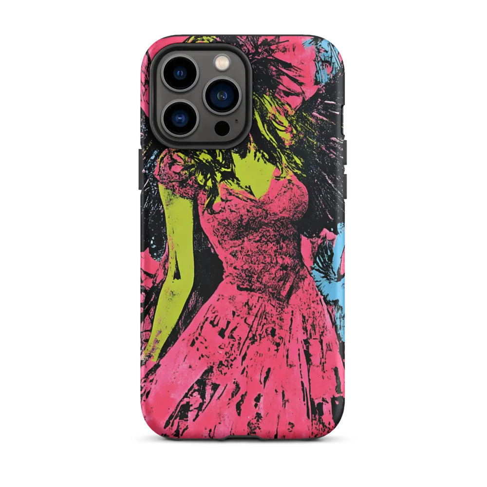 Mystical Angel in Neon Dreams