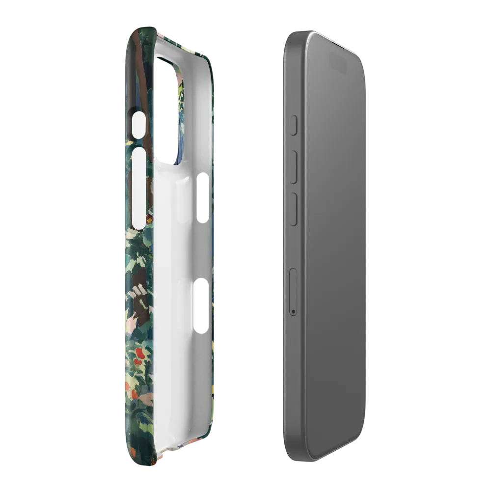 Flight of Light: A Serene Forest | Phone Case |  16 Pro | Snap Case | Glossy