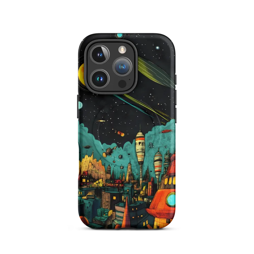 Galactic Cityscape: A Journey Through Imagination