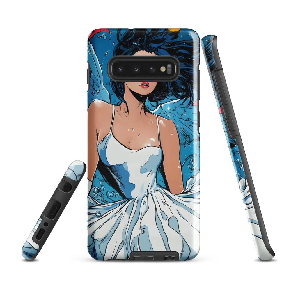 Ethereal Elegance Underwater | Phone Case |  S10 Plus | Tough Case | Glossy