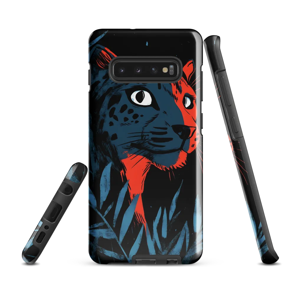 The Jaguar's Gaze | Phone Case |  S10 Plus | Tough Case | Glossy