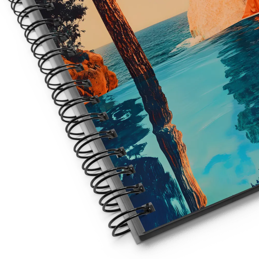 Reflections of Tranquility | Spiral Notebook