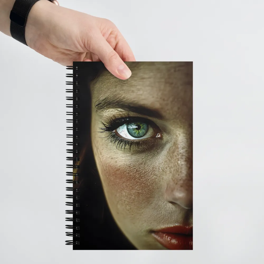 Eye of Intensity | Spiral Notebook