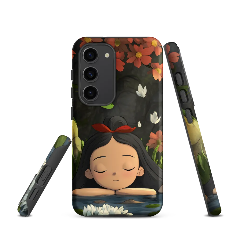 Tranquility by the Waterside | Phone Case |  S23 | Tough Case | Matte