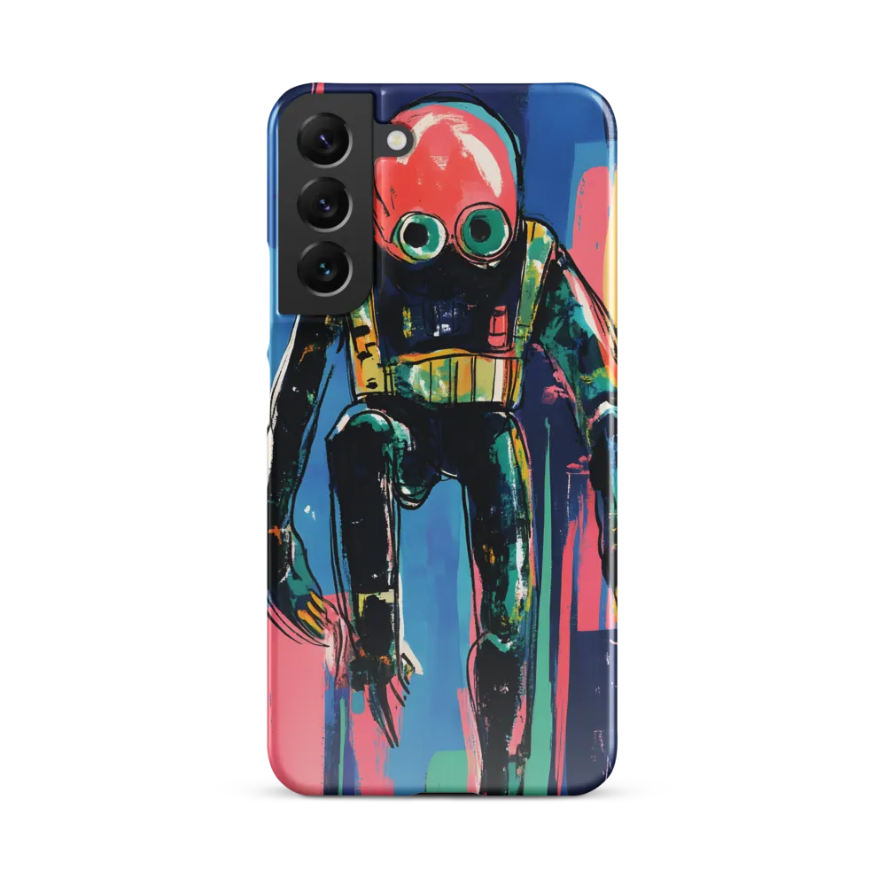 Diver in Vibrant Motion