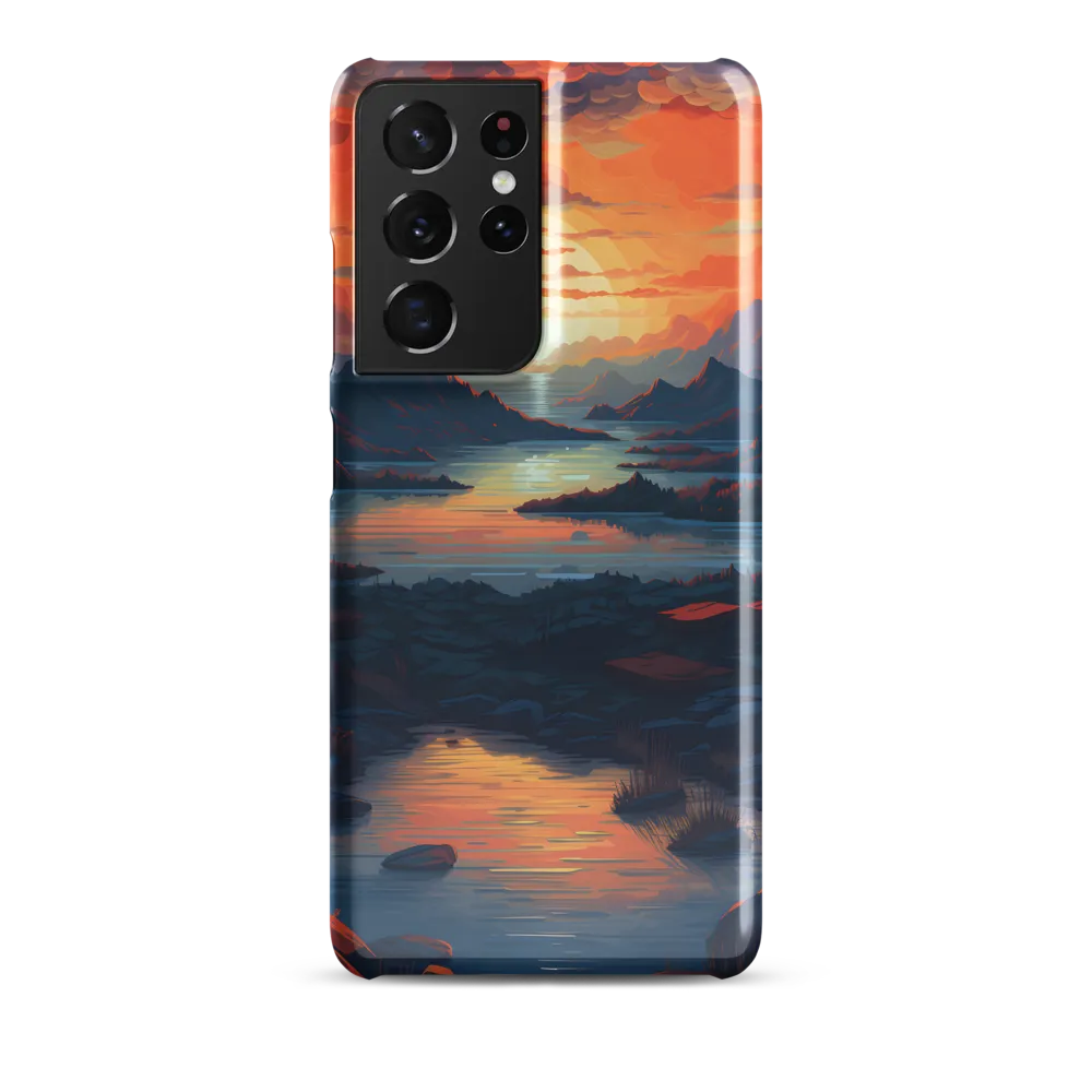 Ethereal Evening: A Digital Dusk