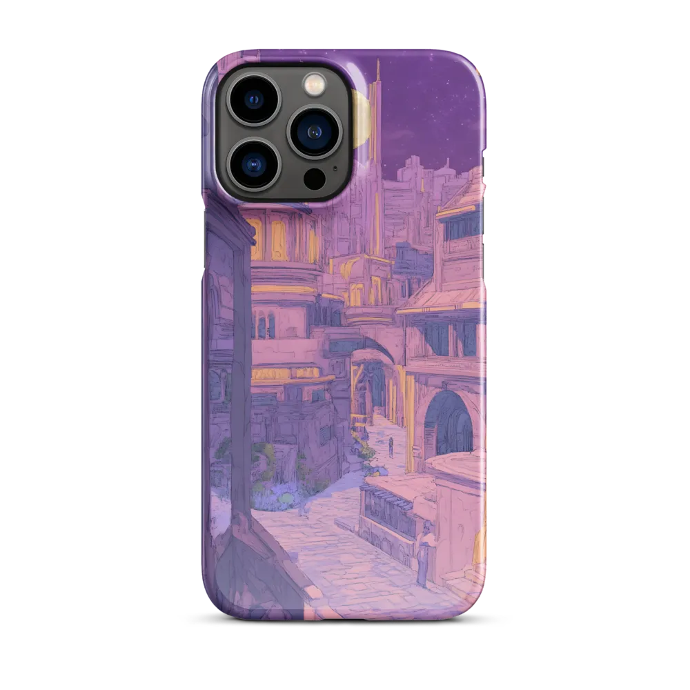 Moonlit Fantasy City | Phone Case |  13 Pro Max | Snap Case | Glossy