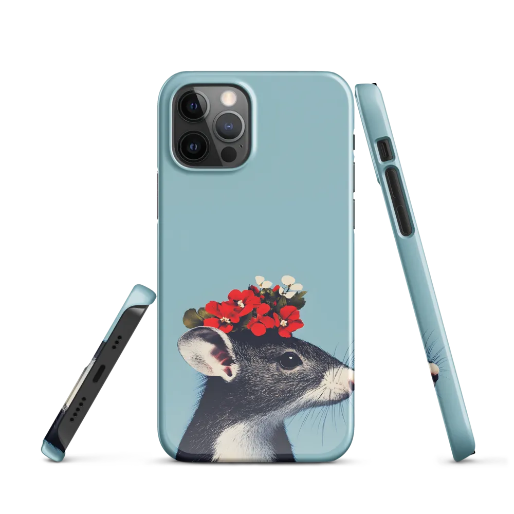 Whimsical Flora: A Mouse's Floral Crown