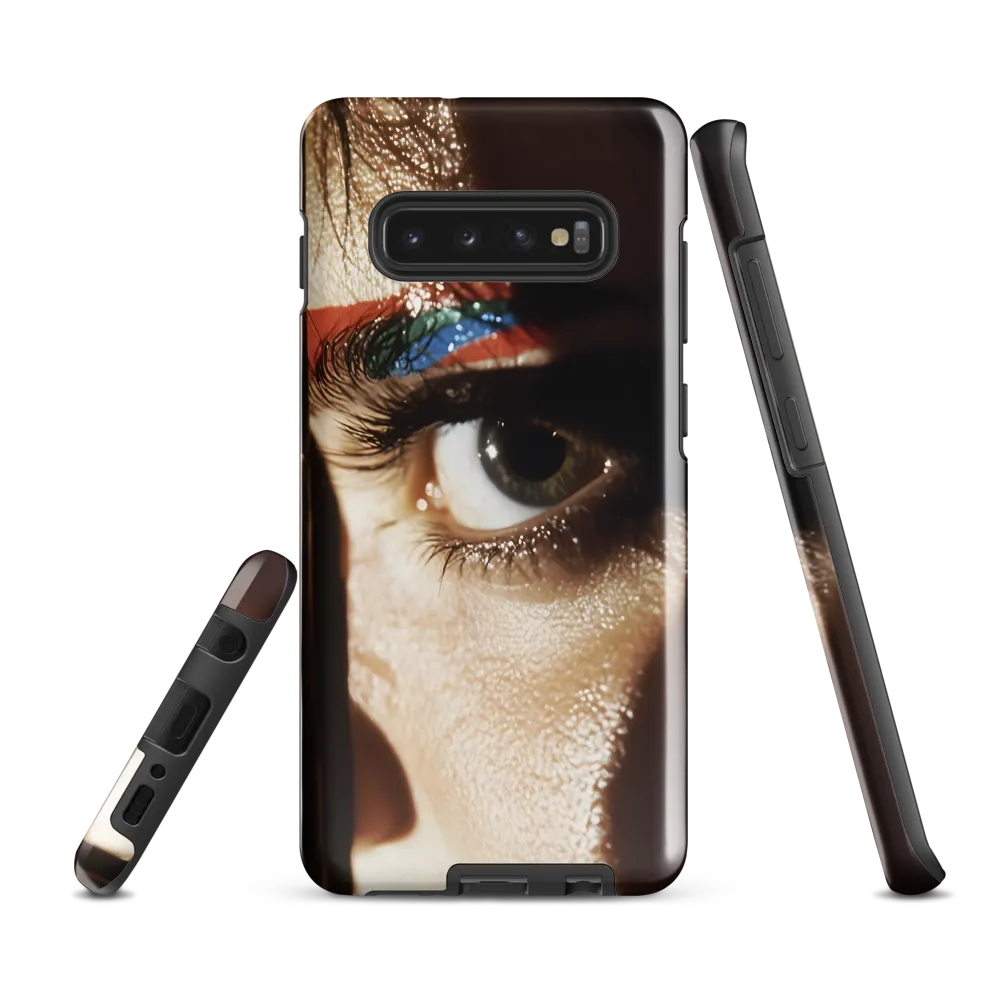 The Intensity of Gaze | Phone Case |  S10 Plus | Tough Case | Glossy