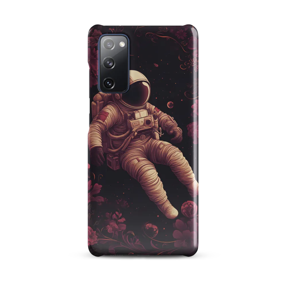 Cosmic Bloom: An Astronaut's Journey