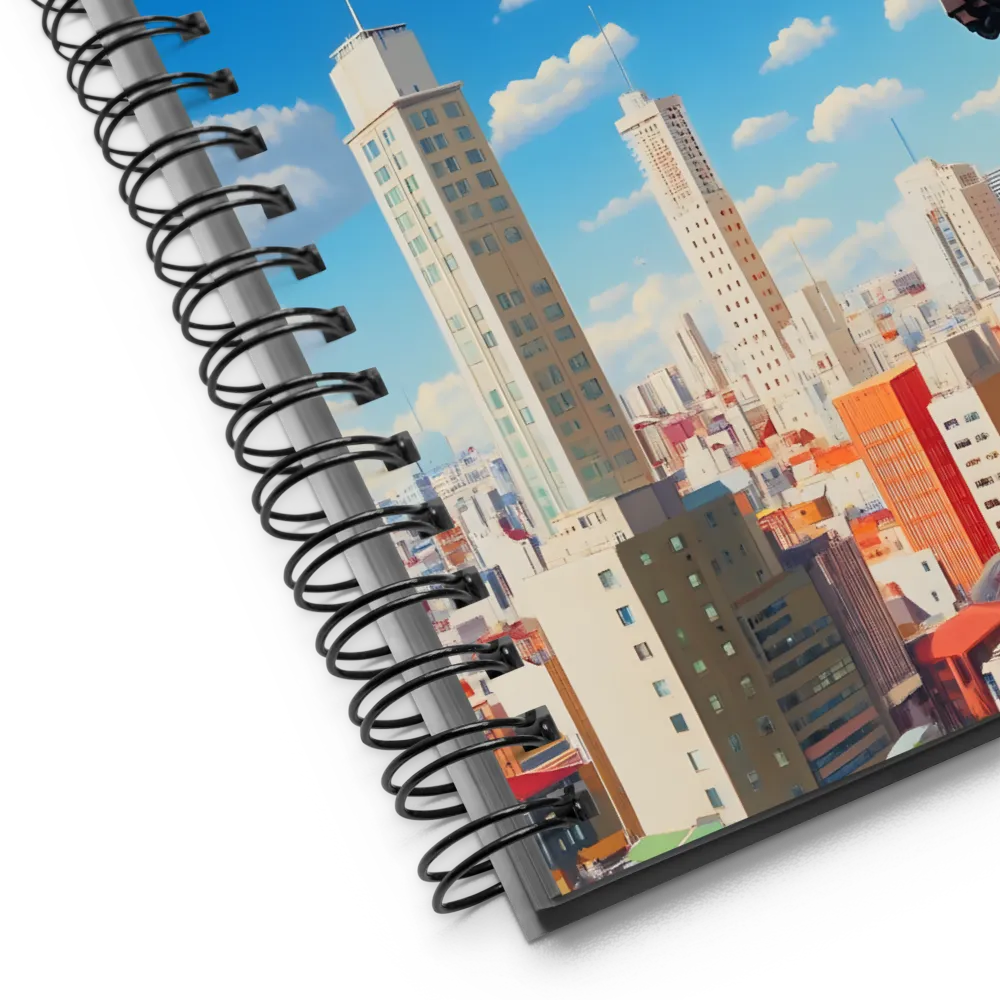 Urban Dreams of the Future | Spiral Notebook