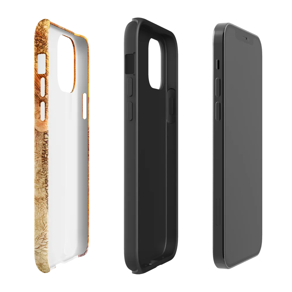 Embracing Autumn's Glow | Phone Case |  12 Pro | Tough Case | Glossy