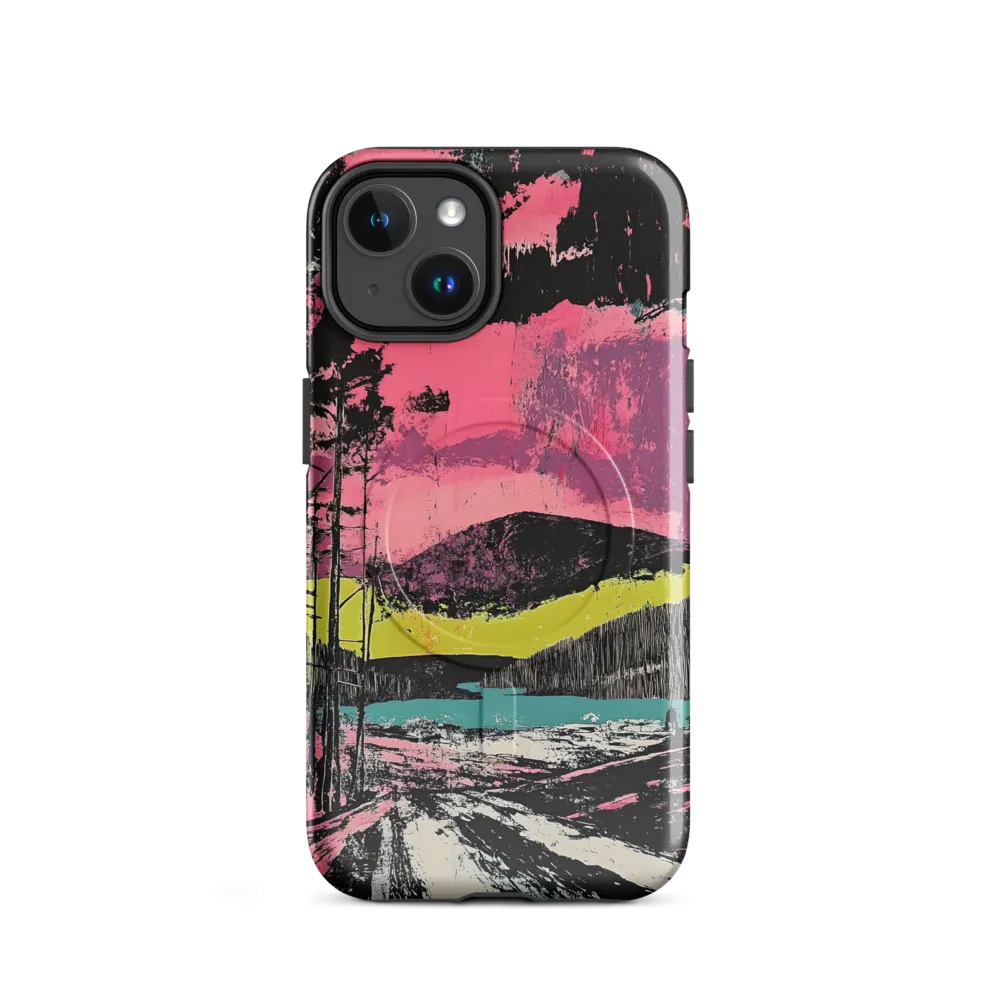 Vibrant Horizons: A Landscape in Contrast