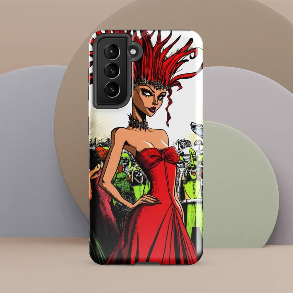 Fiery Elegance: A Fashion Statement