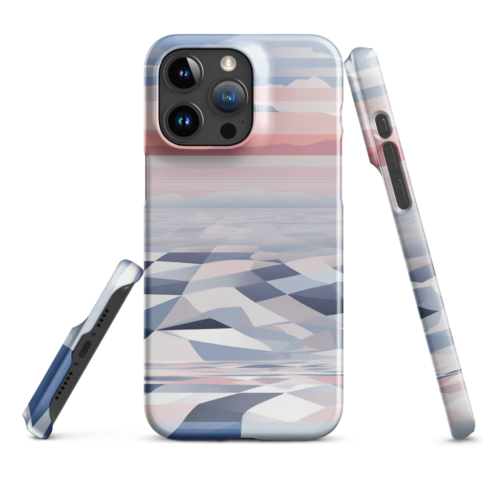 Serenity in Abstraction | Phone Case |  15 Pro Max | Snap Case | Glossy