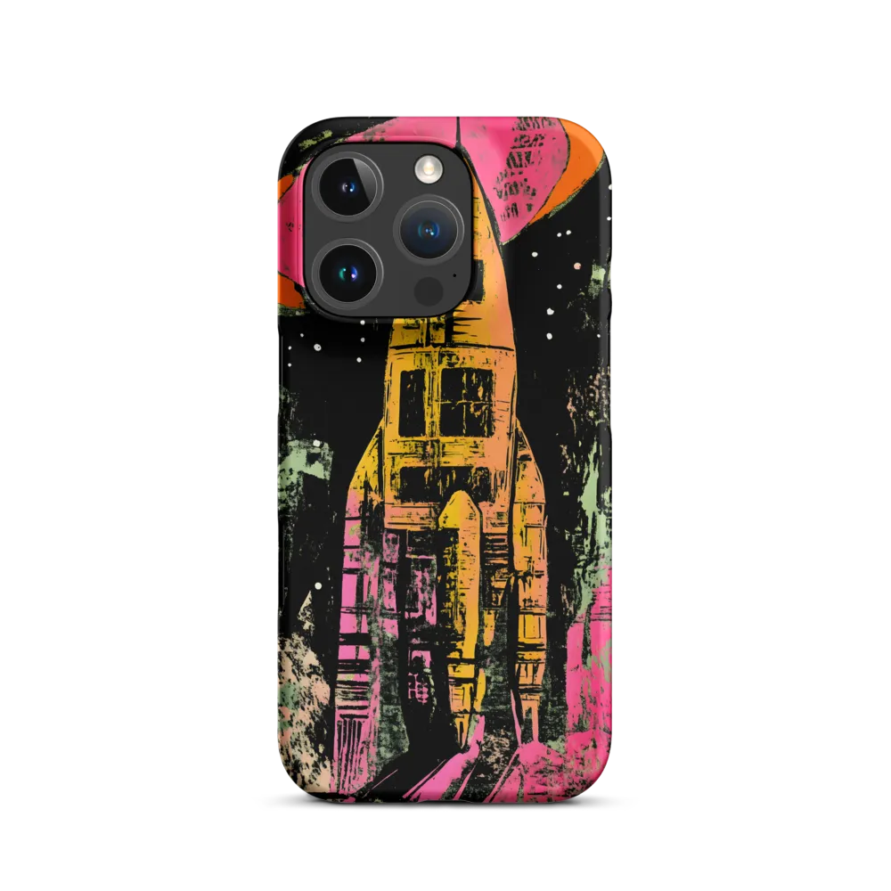 Cosmic Voyage: A Surreal Rocket Adventure