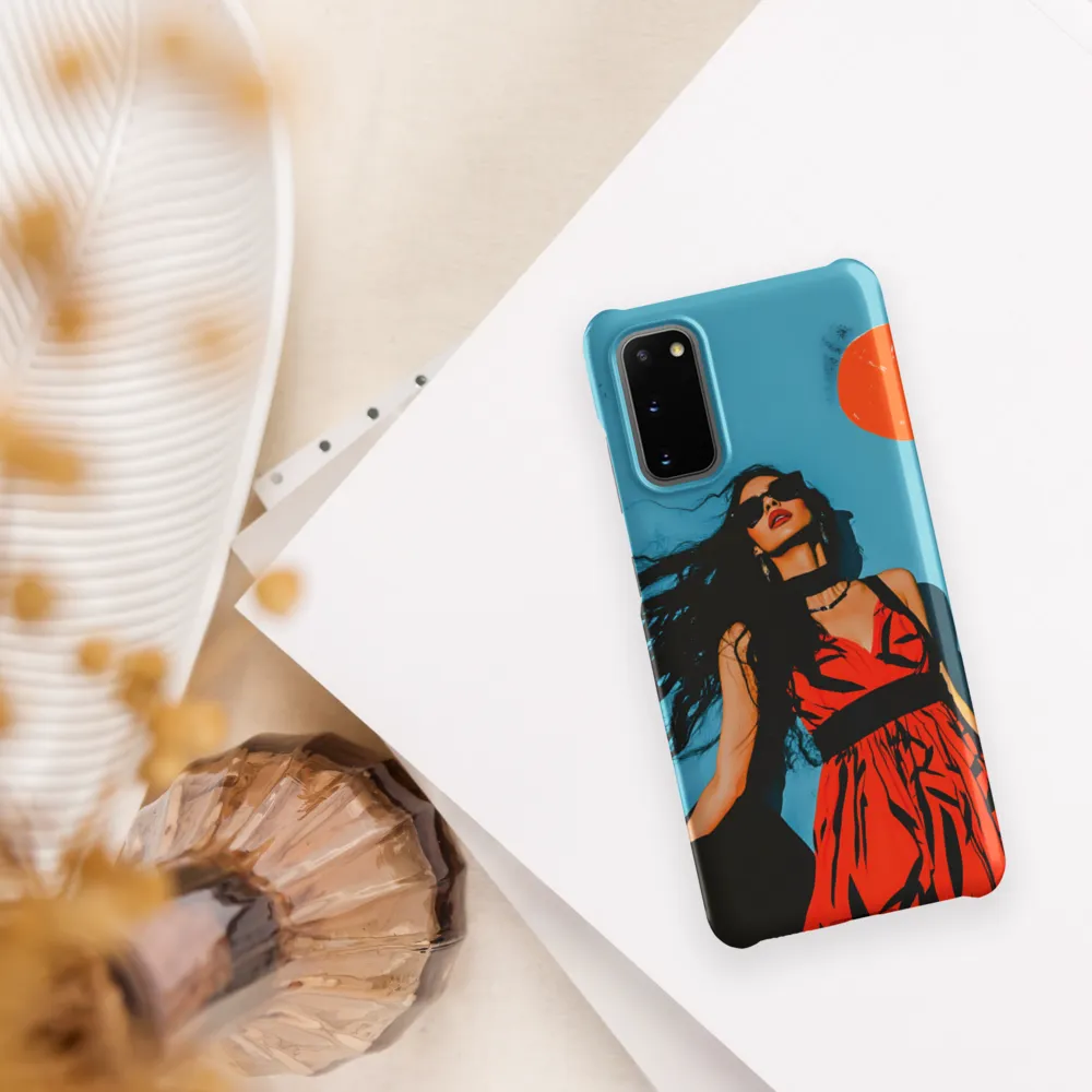 Sunset in Fashion: A Modern Portrait