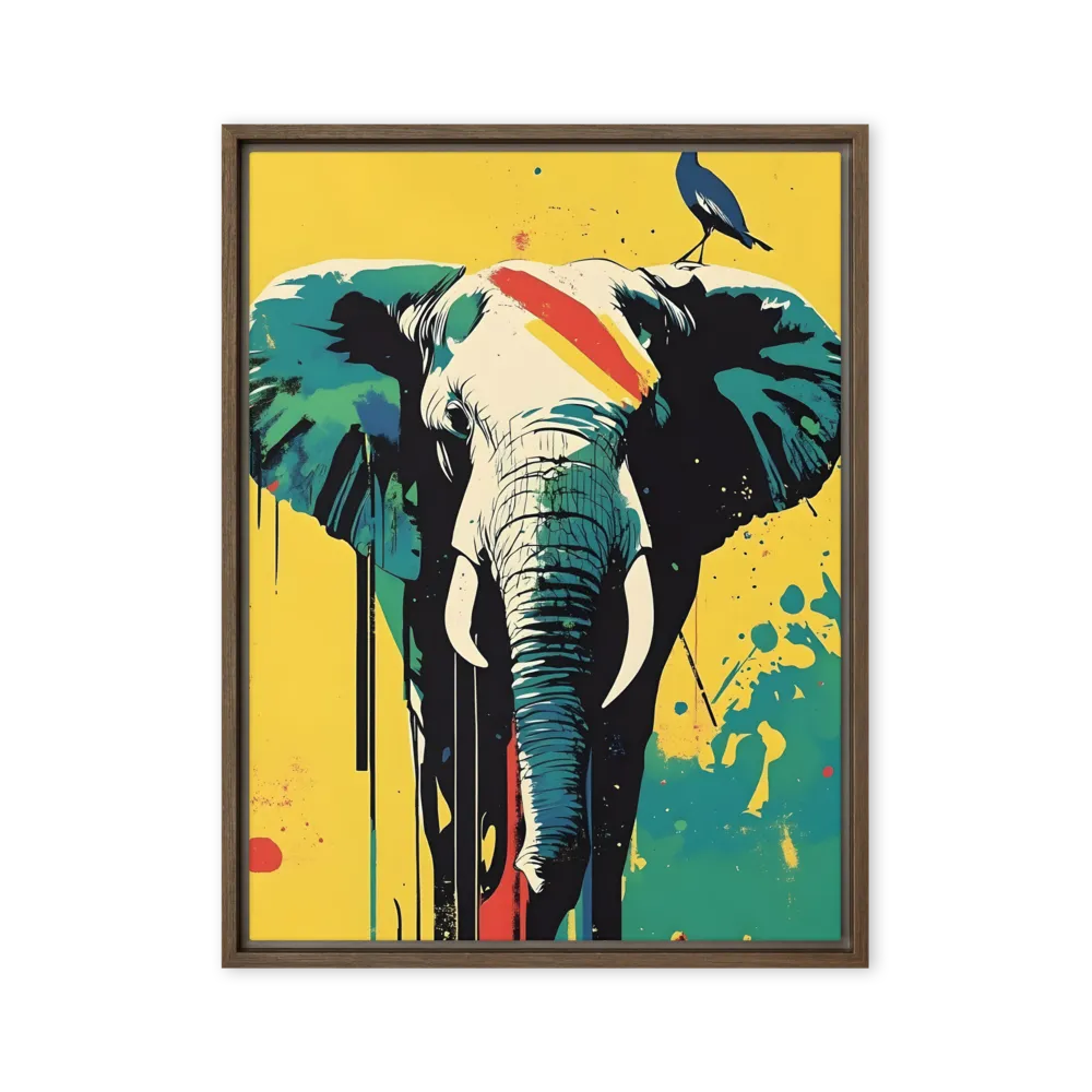 Elegance of the Wild: A Colorful Harmony
