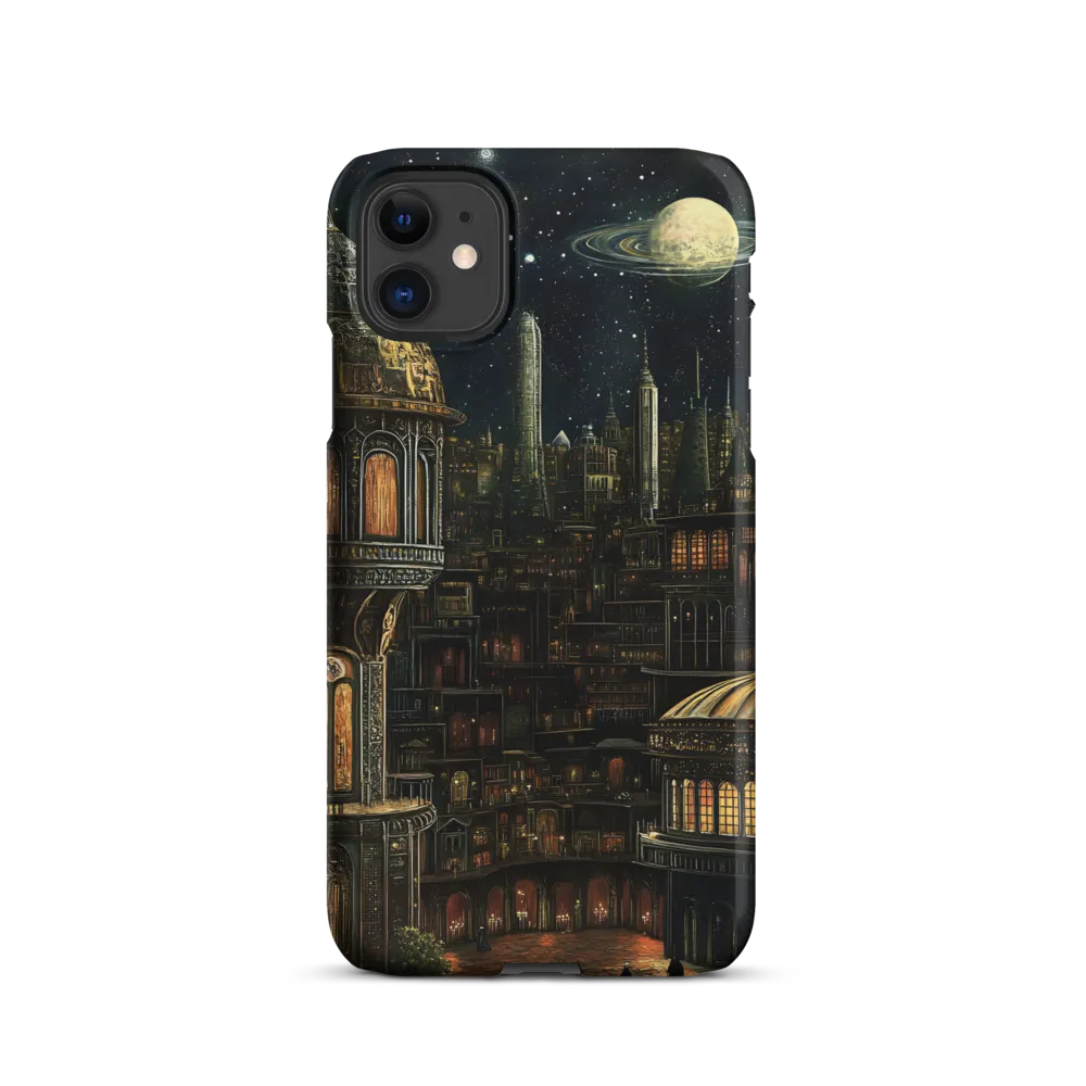 Celestial Enigma: A Surreal Cityscape