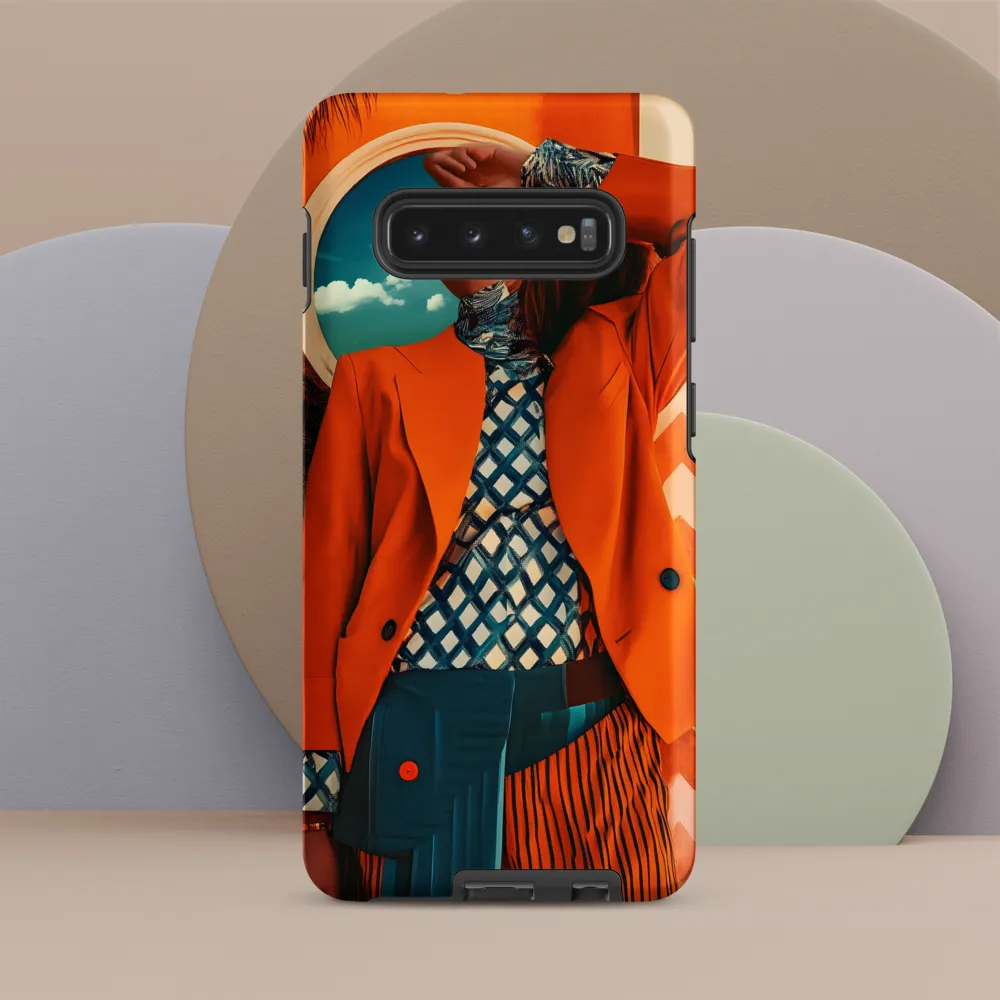 Vibrant Interplay: A Fusion of Fashion and Nature