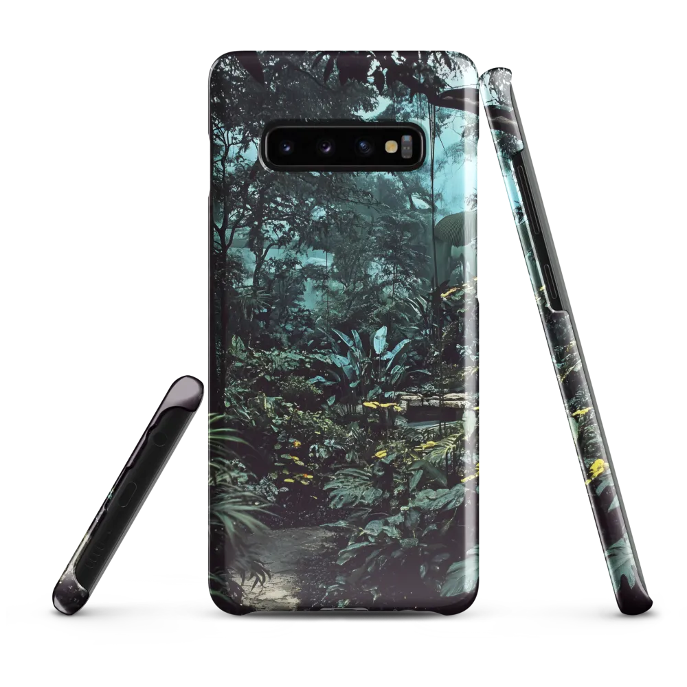 Whispers of the Emerald Jungle | Phone Case |  S10 Plus | Snap Case | Glossy